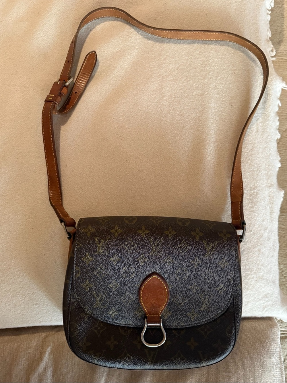 LOUISE VUITTON 1987 Vintage Saint Cloud PM